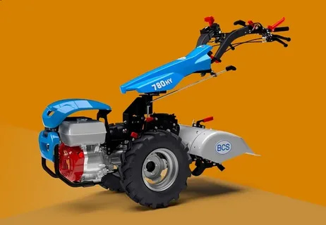 روتیواتور شخم زن دوچرخ با قابلیت مانور بالا و تیغه های مقاوم در برابر ضربه